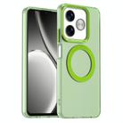 For Realme C61 Candy Magsafe PC Hybrid TPU Phone Case(Green) - 1