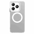 For Realme C63 Candy Magsafe PC Hybrid TPU Phone Case(White) - 2