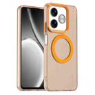 For Realme C63 Candy Magsafe PC Hybrid TPU Phone Case(Orange) - 1