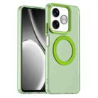 For Realme C63 Candy Magsafe PC Hybrid TPU Phone Case(Green) - 1