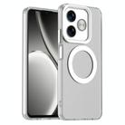 For Realme Narzo N63 Candy Magsafe PC Hybrid TPU Phone Case(White) - 1