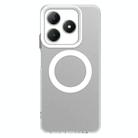 For Realme Narzo N63 Candy Magsafe PC Hybrid TPU Phone Case(White) - 2