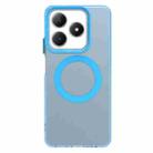 For Realme Narzo N63 Candy Magsafe PC Hybrid TPU Phone Case(Blue) - 2