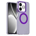 For Realme Narzo N63 Candy Magsafe PC Hybrid TPU Phone Case(Purple) - 1