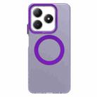 For Realme Narzo N63 Candy Magsafe PC Hybrid TPU Phone Case(Purple) - 2