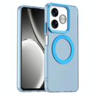 For Realme Note 60 Candy Magsafe PC Hybrid TPU Phone Case(Blue) - 1