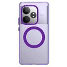 For Realme GT 6T Candy Magsafe PC Hybrid TPU Phone Case(Purple) - 2