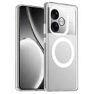 For Realme GT Neo6 SE Candy Magsafe PC Hybrid TPU Phone Case(White) - 1