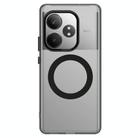 For Realme GT Neo6 SE Candy Magsafe PC Hybrid TPU Phone Case(Black) - 2