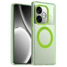 For Realme GT Neo6 SE Candy Magsafe PC Hybrid TPU Phone Case(Green) - 1