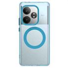 For Realme GT 6 Global Candy Magsafe PC Hybrid TPU Phone Case(Blue) - 2