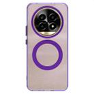 For Realme 13 Pro 5G Candy Magsafe PC Hybrid TPU Phone Case(Purple) - 2