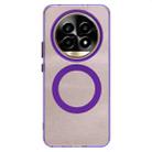 For Realme 13 Pro+ 5G Candy Magsafe PC Hybrid TPU Phone Case(Purple) - 2