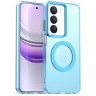 For Realme14x Candy Magsafe PC Hybrid TPU Phone Case(Blue) - 1