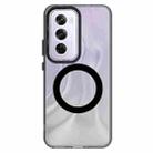 For OPPO Reno12 Global Candy Magsafe PC Hybrid TPU Phone Case(Black) - 2