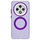 For OPPO Reno12 F 4G Candy Magsafe PC Hybrid TPU Phone Case(Purple) - 2