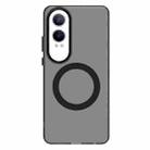 For OPPO K12x Candy Magsafe PC Hybrid TPU Phone Case(Black) - 2