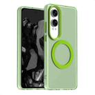 For OPPO K12x Candy Magsafe PC Hybrid TPU Phone Case(Green) - 1