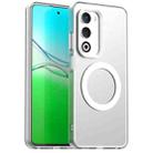 For OPPO A5 5G Global Candy Magsafe PC Hybrid TPU Phone Case(White) - 1
