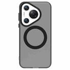 For Huawei Pura 70 Candy Magsafe PC Hybrid TPU Phone Case(Black) - 2