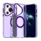 For Huawei Pura 70 Candy Magsafe PC Hybrid TPU Phone Case(Purple) - 1