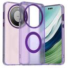 For Huawei Mate 60 Pro Candy Magsafe PC Hybrid TPU Phone Case(Purple) - 1