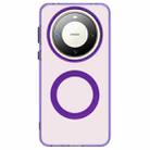 For Huawei Mate 60 Pro Candy Magsafe PC Hybrid TPU Phone Case(Purple) - 2