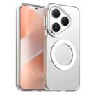 For Huawei Pura 80 Candy Magsafe PC Hybrid TPU Phone Case(White) - 1