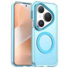 For Huawei Pura 80 Pro Candy Magsafe PC Hybrid TPU Phone Case(Blue) - 1