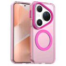 For Huawei Pura 80 Ultra Candy Magsafe PC Hybrid TPU Phone Case(Red) - 1