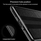 For Huawei Mate 30 First Layer Cowhide + Glass Back Protective Case(Black) - 2