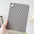 For iPad Air 11 2025 / 2024 Diamond Lattice TPU Tablet Case(Grey) - 1