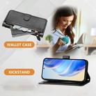 For Xiaomi 15 Ultra Multi-Card Slots Zipper Wallet Leather Phone Case(Black) - 3