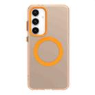 For Samsung Galaxy S24 FE 5G Candy Magsafe PC Hybrid TPU Phone Case(Orange) - 2