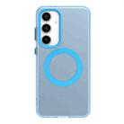 For Samsung Galaxy S24 FE 5G Candy Magsafe PC Hybrid TPU Phone Case(Blue) - 2