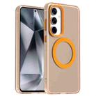 For Samsung Galaxy S24+ 5G Candy Magsafe PC Hybrid TPU Phone Case(Orange) - 1
