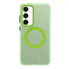 For Samsung Galaxy S24 5G Candy Magsafe PC Hybrid TPU Phone Case(Green) - 2