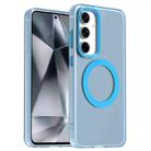 For Samsung Galaxy S23 FE 5G Candy Magsafe PC Hybrid TPU Phone Case(Blue) - 1