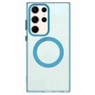 For Samsung Galaxy S23 Ultra 5G Candy Magsafe PC Hybrid TPU Phone Case(Blue) - 2