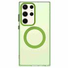 For Samsung Galaxy S23 Ultra 5G Candy Magsafe PC Hybrid TPU Phone Case(Green) - 2