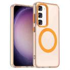 For Samsung Galaxy S23+ 5G Candy Magsafe PC Hybrid TPU Phone Case(Orange) - 1
