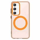 For Samsung Galaxy S23+ 5G Candy Magsafe PC Hybrid TPU Phone Case(Orange) - 2
