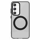 For Samsung Galaxy S23+ 5G Candy Magsafe PC Hybrid TPU Phone Case(Black) - 2