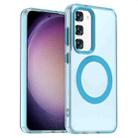 For Samsung Galaxy S23+ 5G Candy Magsafe PC Hybrid TPU Phone Case(Blue) - 1
