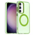For Samsung Galaxy S23+ 5G Candy Magsafe PC Hybrid TPU Phone Case(Green) - 1