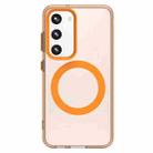 For Samsung Galaxy S23 5G Candy Magsafe PC Hybrid TPU Phone Case(Orange) - 2