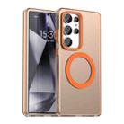 For Samsung Galaxy S25 Ultra 5G Candy Magsafe PC Hybrid TPU Phone Case(Orange) - 1