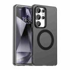 For Samsung Galaxy S25 Ultra 5G Candy Magsafe PC Hybrid TPU Phone Case(Black) - 1