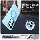 For Samsung Galaxy S25 Ultra 5G Candy Magsafe PC Hybrid TPU Phone Case(Blue) - 2