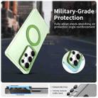 For Samsung Galaxy S25 Ultra 5G Candy Magsafe PC Hybrid TPU Phone Case(Green) - 2